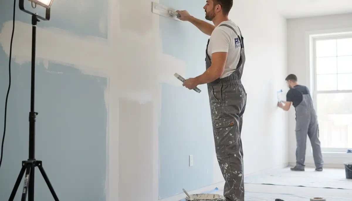 Professional drywall repair and wall restoration by expert painters in Allen, TX homes