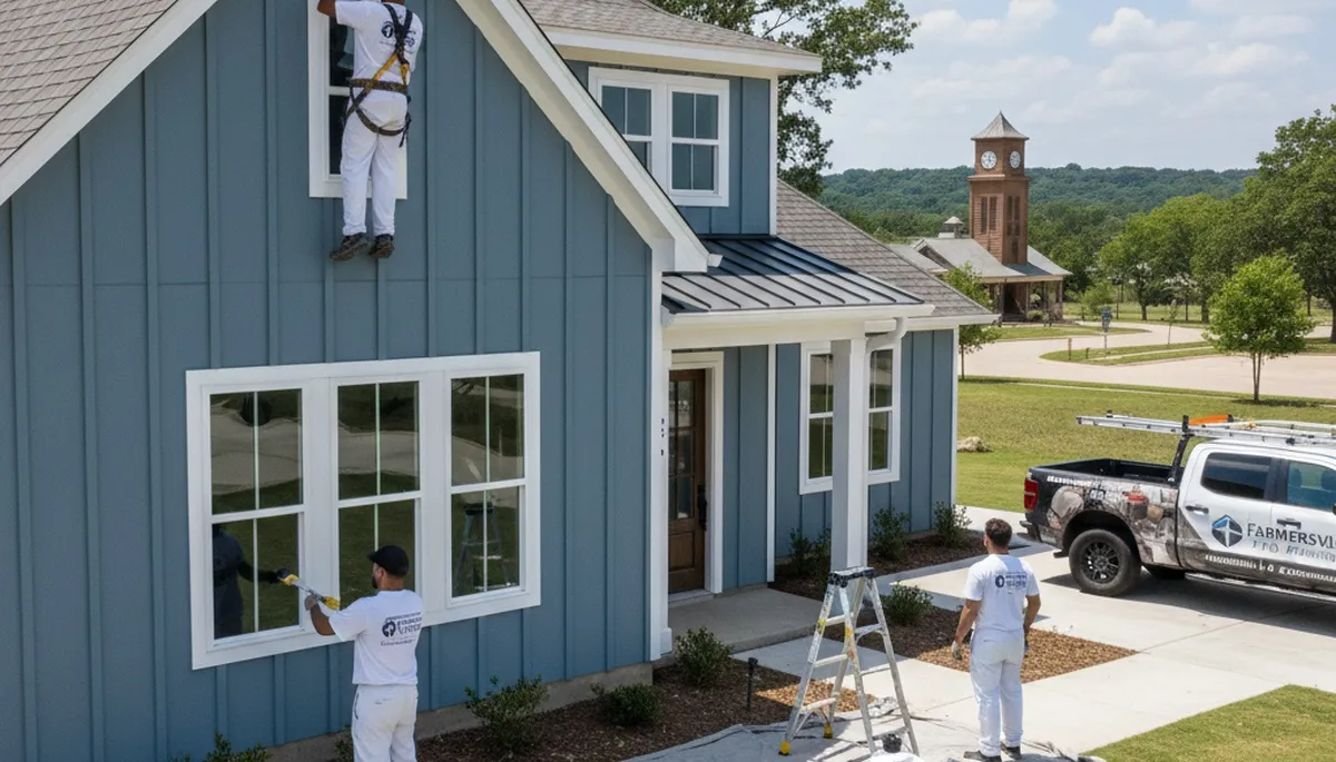 Professional house painting services in Allen, TX for interior and exterior home projects