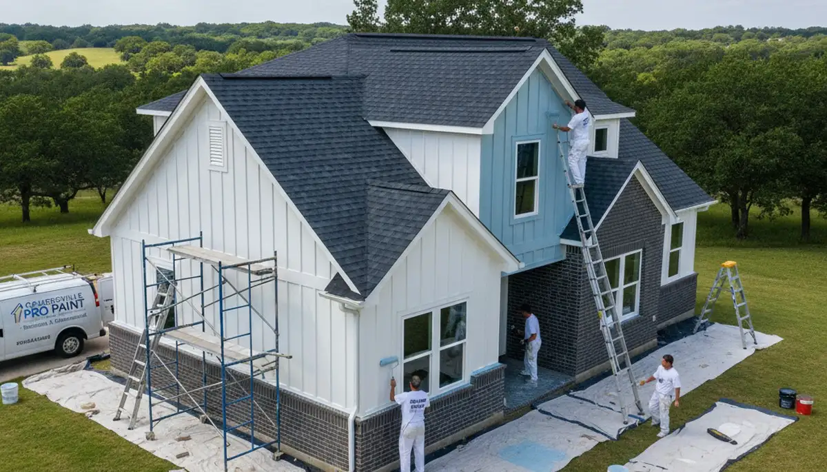 Professional house painting service in Allen, TX by PaintersAllenTX.com
