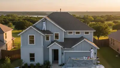 Professional house painters in Allen, TX providing interior and exterior painting services