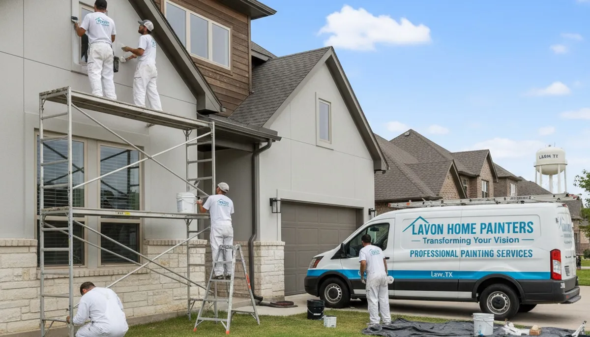 Professional house painting service in Allen, TX for residential interior and exterior painting