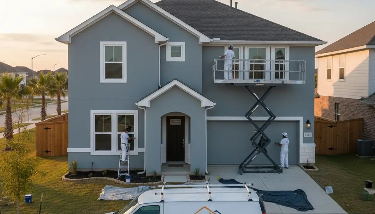 Professional house painting service in Allen, TX by local painters