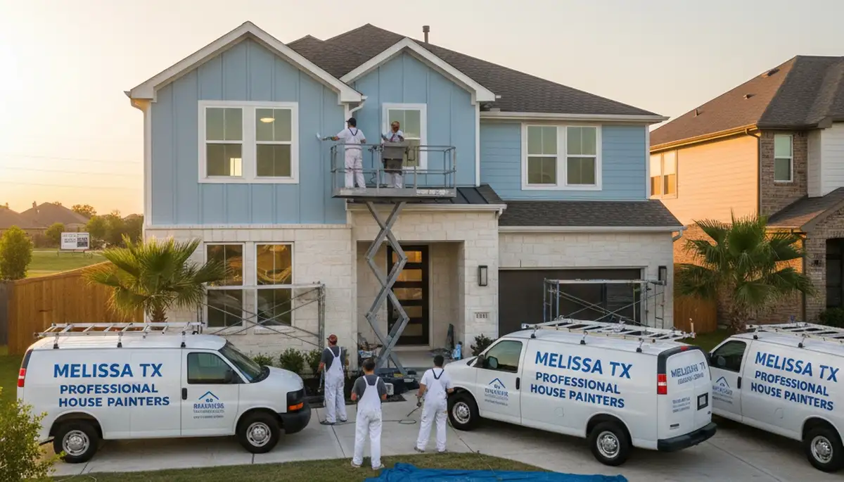 House painting services in Allen, TX by professional painters for interior and exterior homes