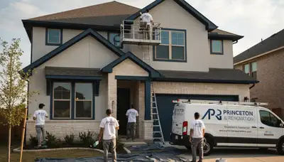 Allen, TX house painting service exterior painting for residential homes