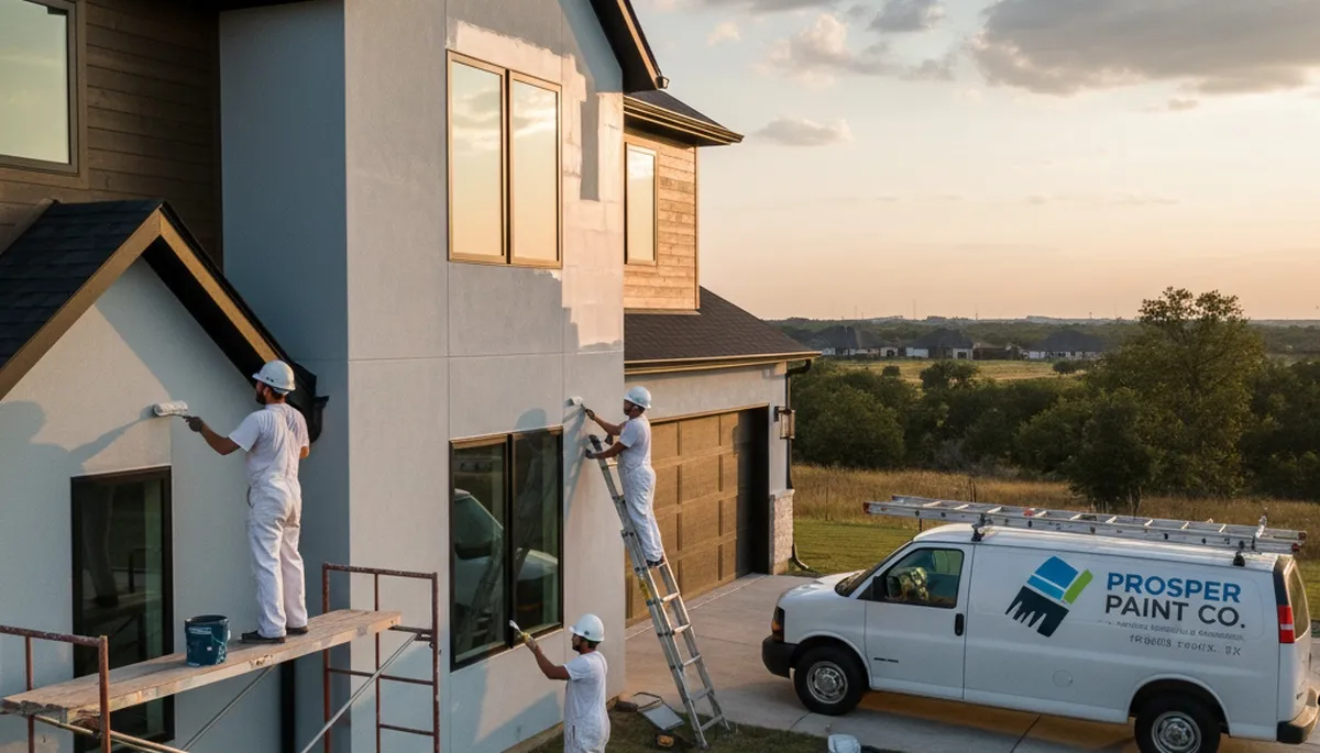 House painters serving Allen, TX with professional interior and exterior painting services