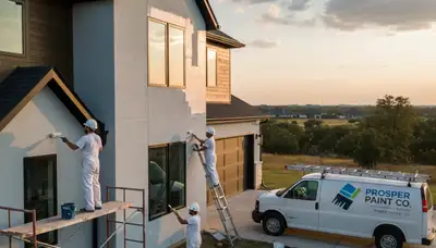 House painters serving Allen, TX with professional interior and exterior painting services