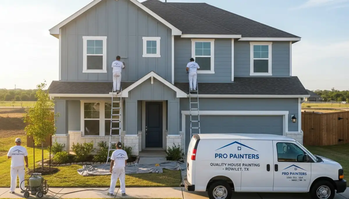 Professional house painting services in Allen, TX for interior and exterior homes