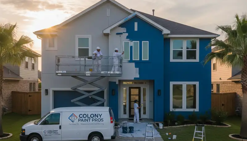 House painters providing professional interior and exterior painting services in Allen, TX