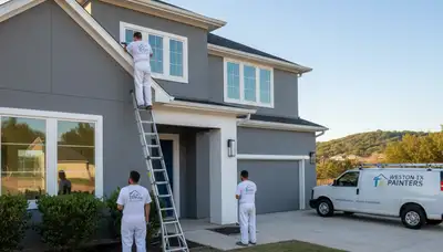 Allen, TX house painting service team providing professional interior and exterior painting for homes