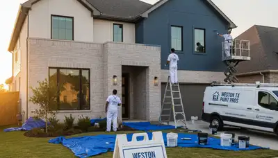 House painters serving Allen, TX, for interior and exterior home painting services