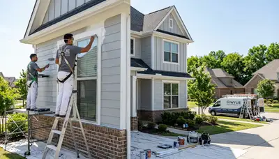 Professional house painters in Allen TX providing expert residential exterior painting services