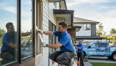 Professional wood rot repair on home siding by expert painters in Allen, TX